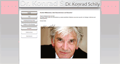 Desktop Screenshot of konrad-schily.de